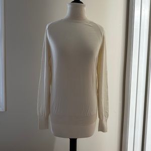 Stella McCartney Cream Turtleneck Sweater